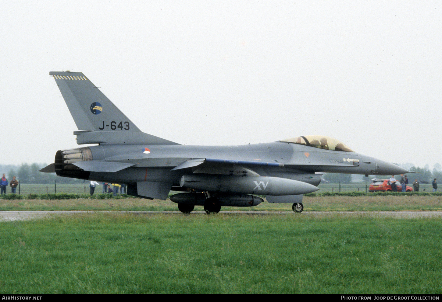 Aircraft Photo of J-643 | General Dynamics F-16A Fighting Falcon | Netherlands - Air Force | AirHistory.net #609768