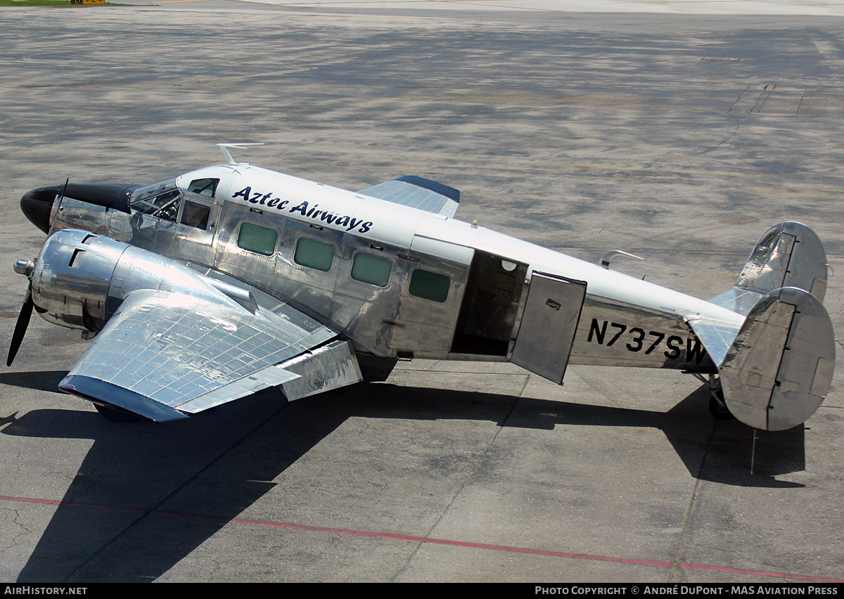 Aircraft Photo of N737SW | Beech E18S | Aztec Airways | AirHistory.net #609788