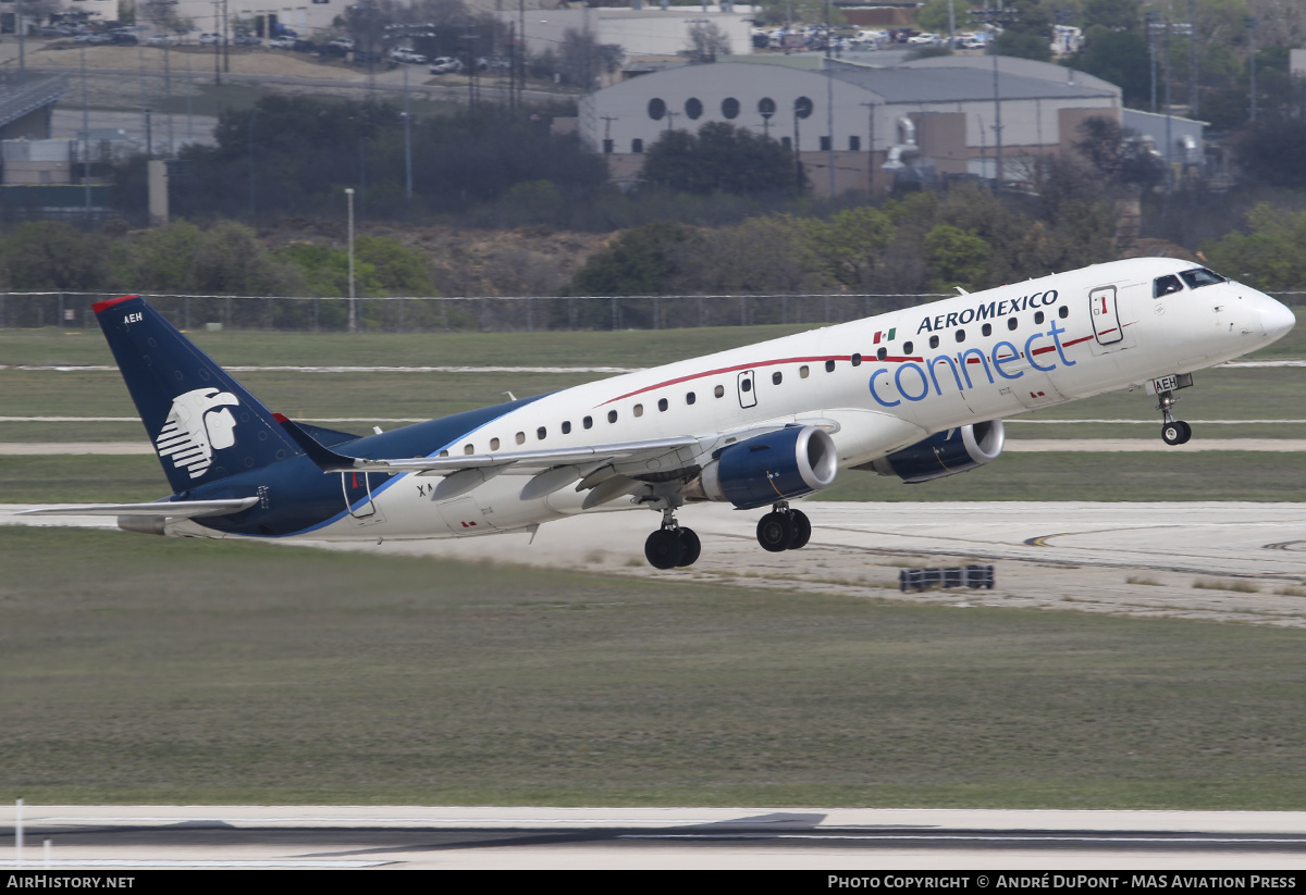 Aircraft Photo of XA-AEH | Embraer 190AR (ERJ-190-100IGW) | AeroMéxico Connect | AirHistory.net #609813