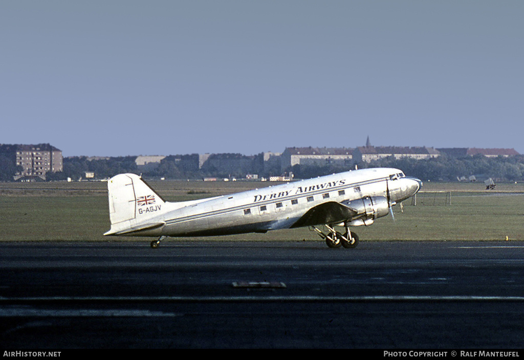 Aircraft Photo of G-AGJV | Douglas C-47A Skytrain | Derby Airways | AirHistory.net #609831