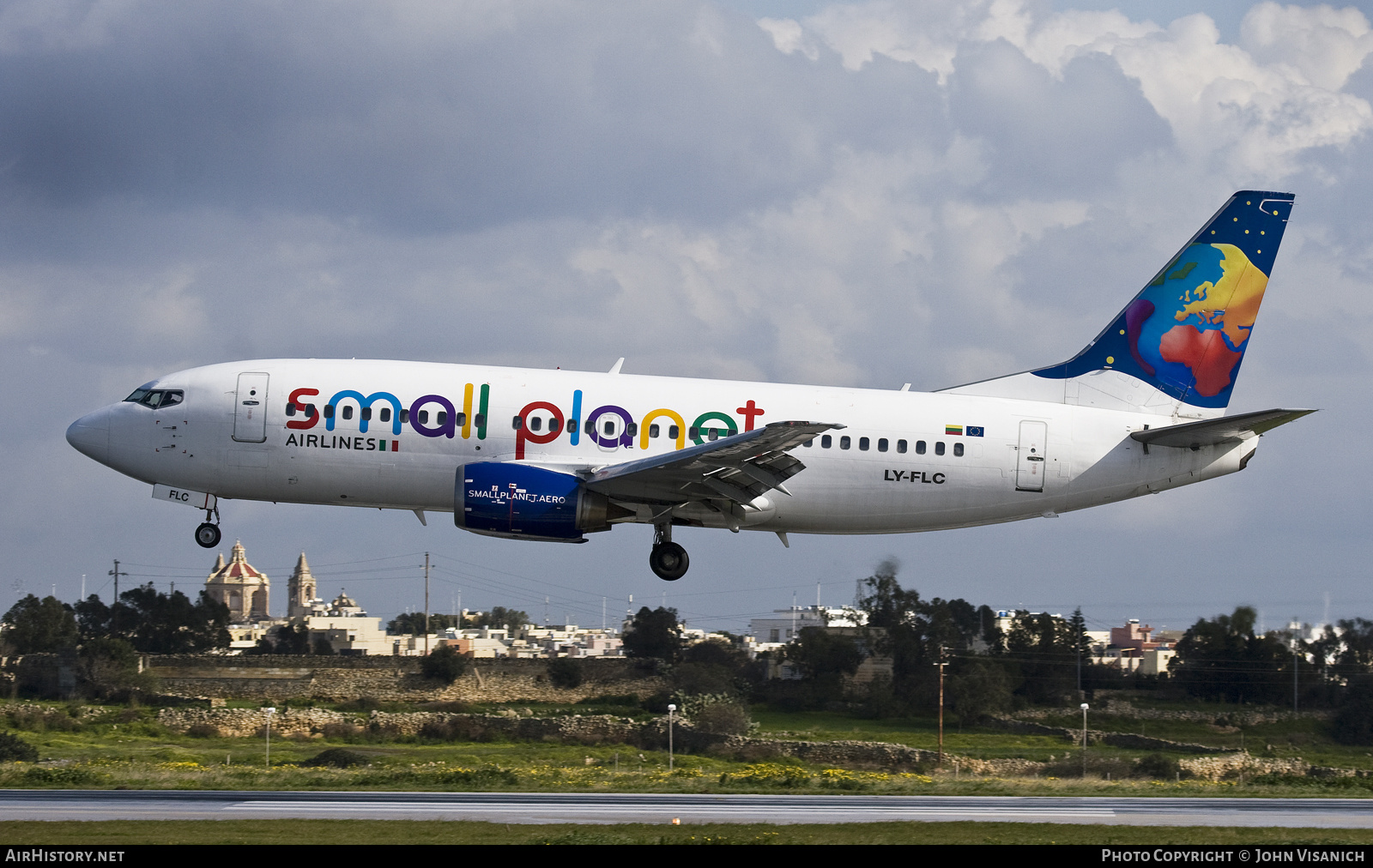 Aircraft Photo of LY-FLC | Boeing 737-31S | Small Planet Airlines | AirHistory.net #609832