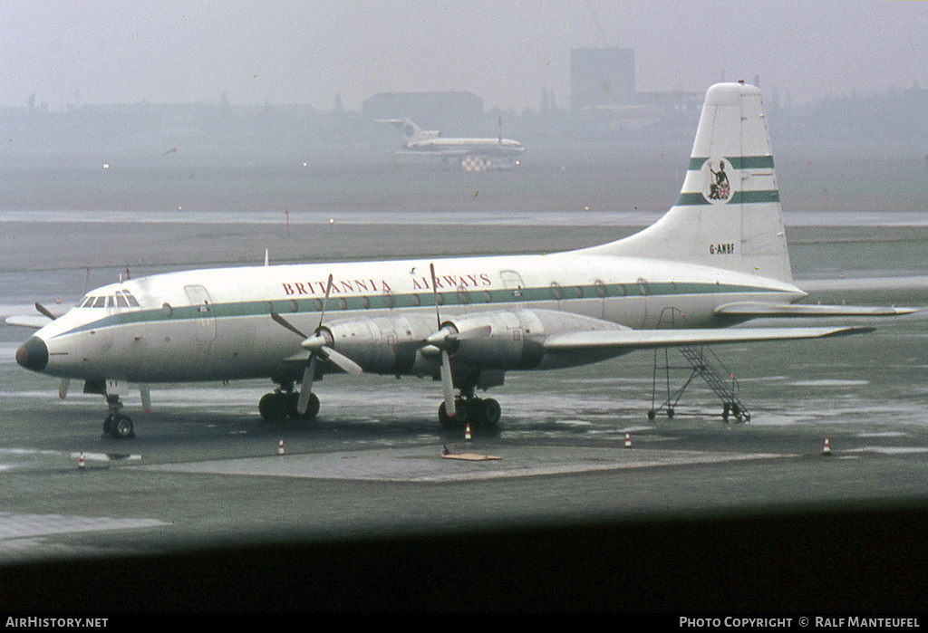 Aircraft Photo of G-ANBF | Bristol 175 Britannia 102 | Britannia Airways | AirHistory.net #609835