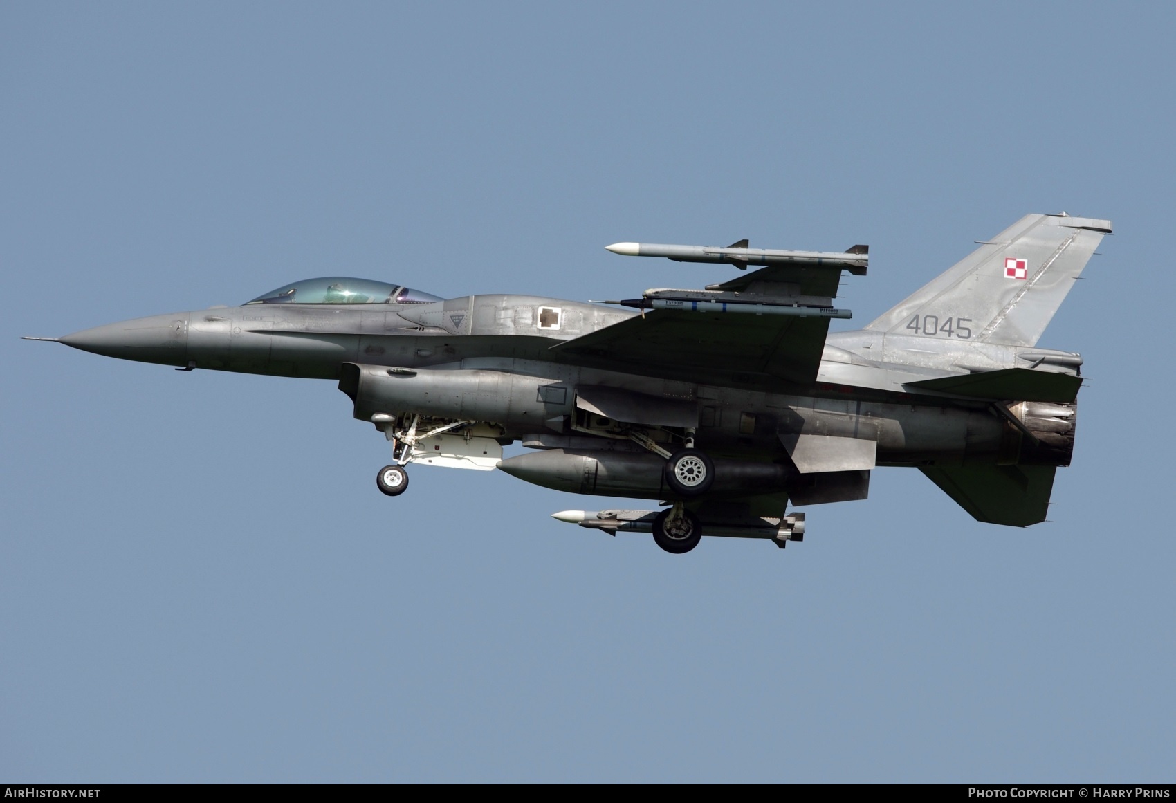 Aircraft Photo of 4045 | General Dynamics F-16C Fighting Falcon | Poland - Air Force | AirHistory.net #609854