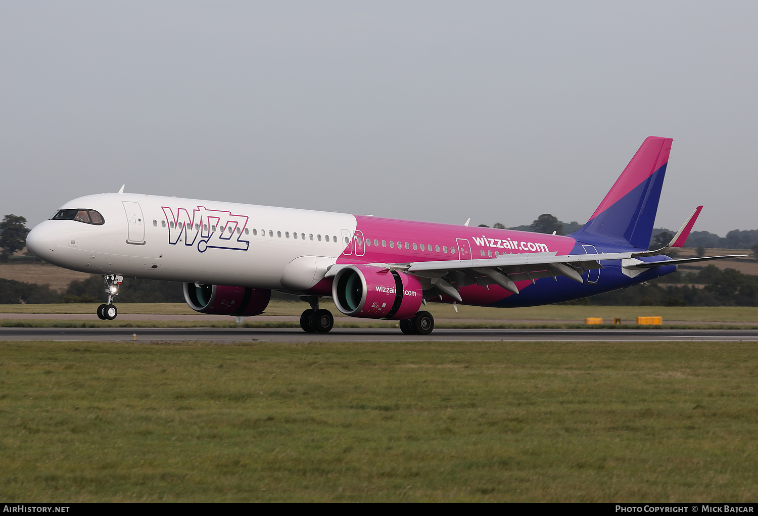 Aircraft Photo of G-WUKV | Airbus A321-271NX | Wizz Air | AirHistory.net #609863