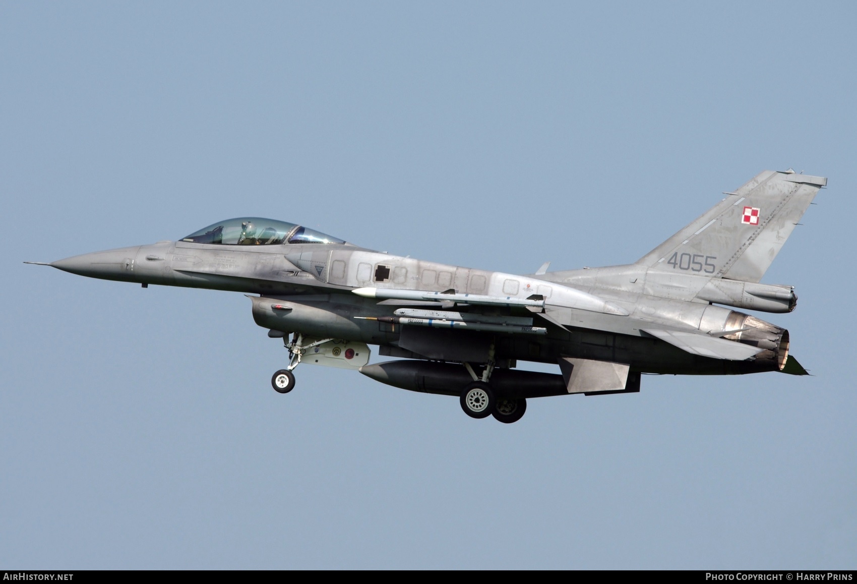 Aircraft Photo of 4055 | Lockheed Martin F-16CJ Fighting Falcon | Poland - Air Force | AirHistory.net #609866