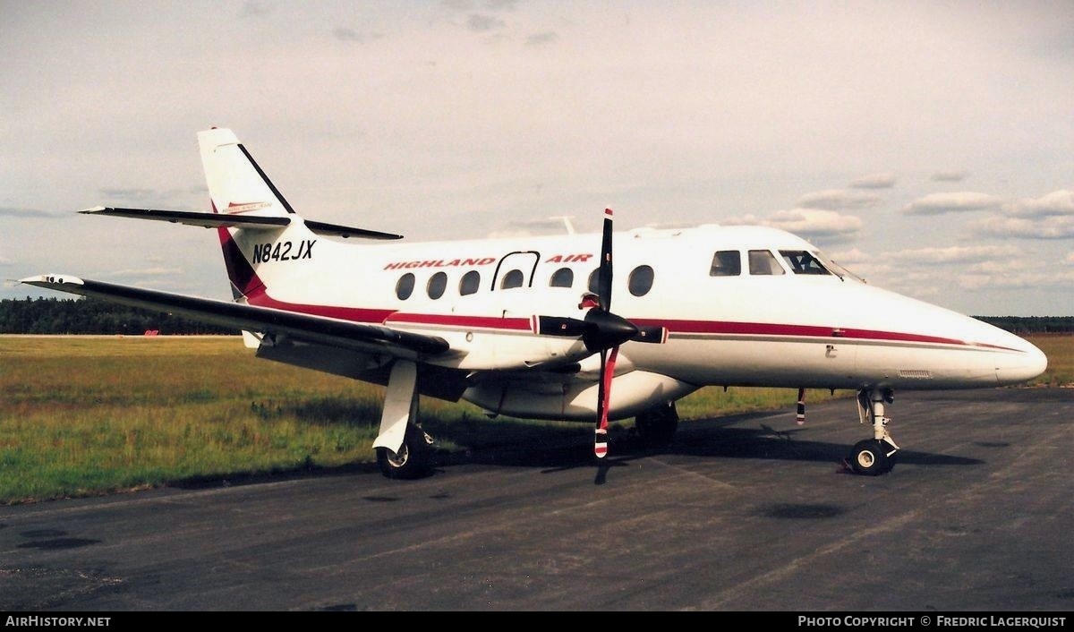 Aircraft Photo of N842JX | British Aerospace BAe-3102 Jetstream 31 | Highland Air | AirHistory.net #609870