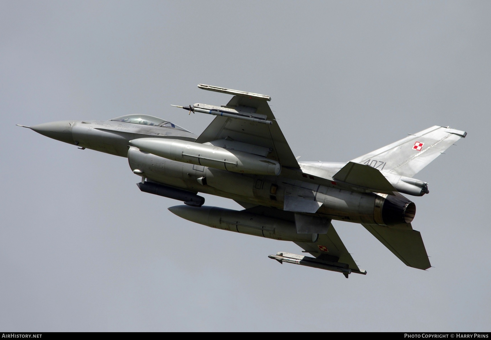Aircraft Photo of 4071 | General Dynamics F-16C Fighting Falcon | Poland - Air Force | AirHistory.net #609871