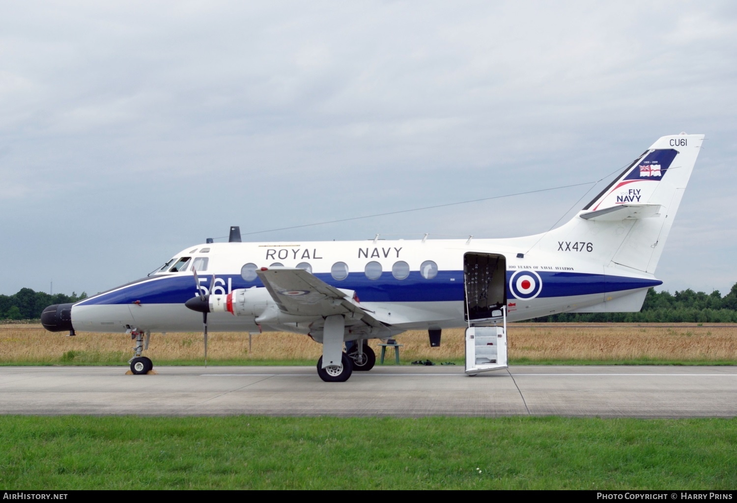 Aircraft Photo of XX476 | Scottish Aviation HP-137 Jetstream T2 | UK - Navy | AirHistory.net #609878