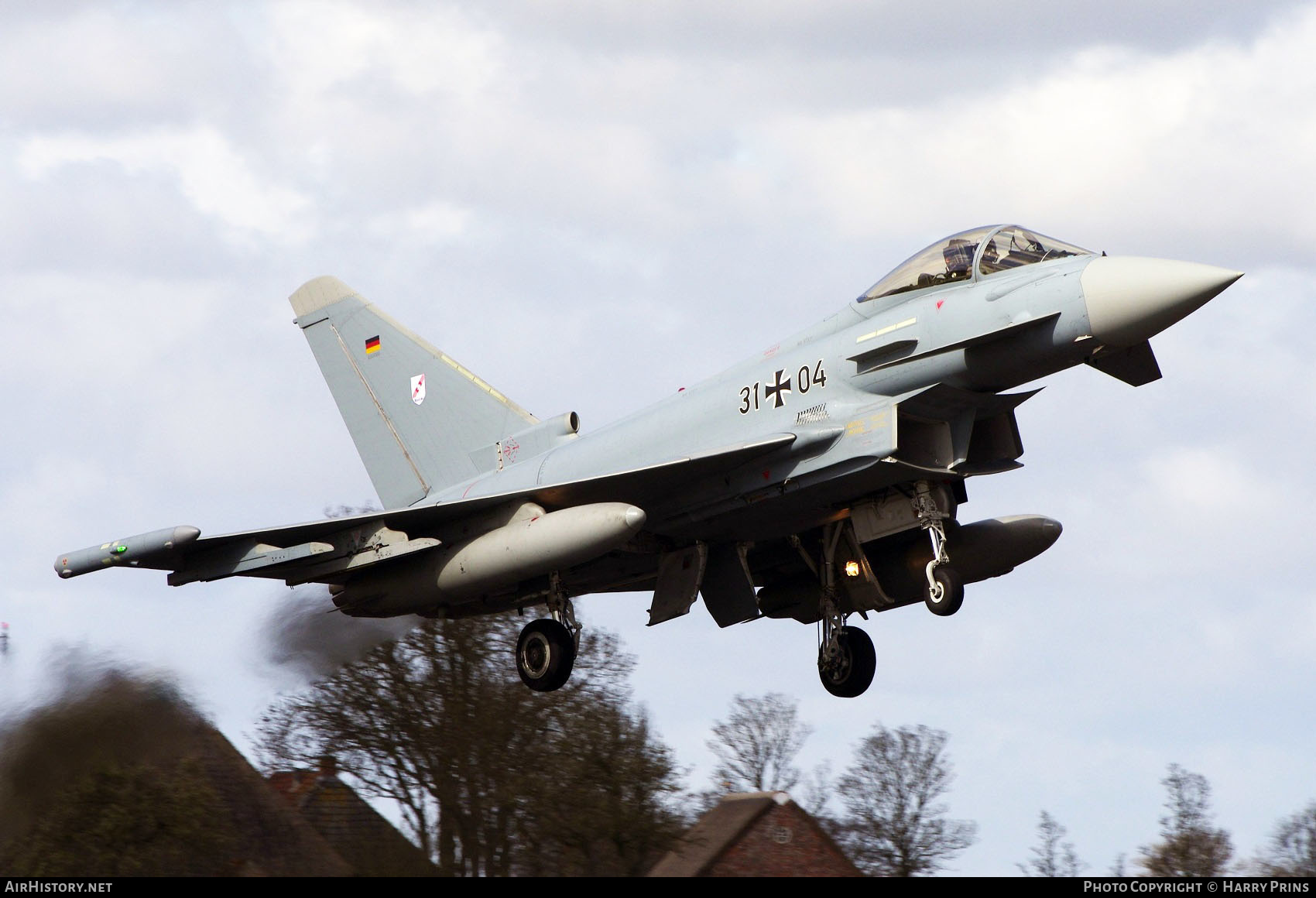 Aircraft Photo of 3104 | Eurofighter EF-2000 Typhoon ... | Germany - Air Force | AirHistory.net #609890