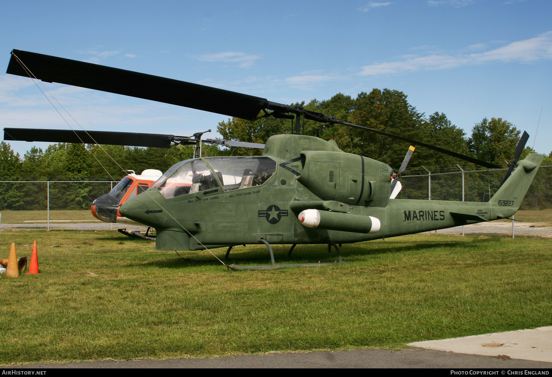 Aircraft Photo of 159227 | Bell AH-1J Sea Cobra (209) | USA - Marines | AirHistory.net #609892
