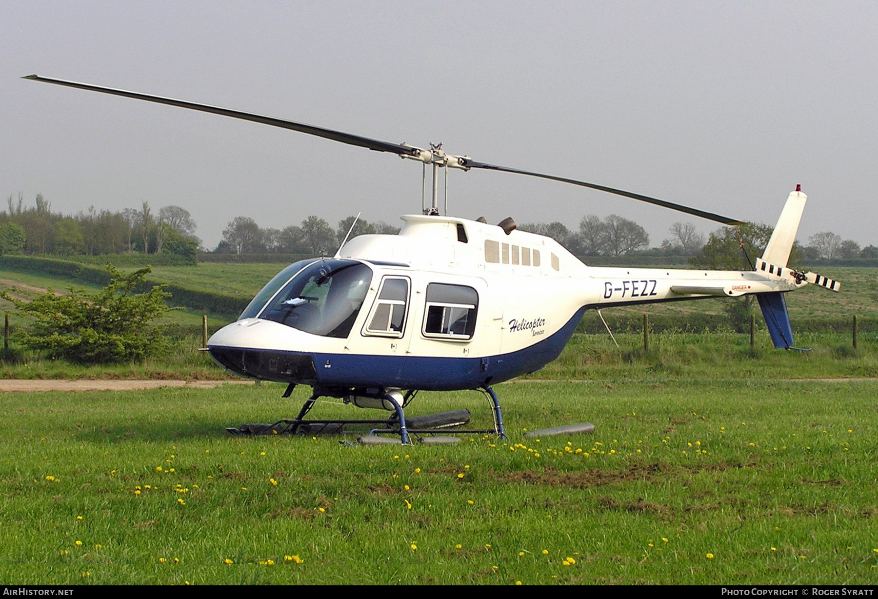 Aircraft Photo of G-FEZZ | Bell 206B JetRanger II | Helicopter Services | AirHistory.net #609898