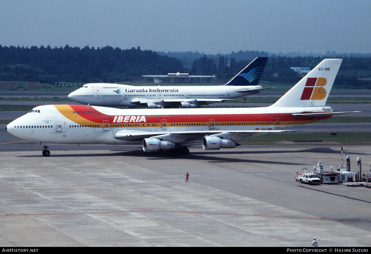 Aircraft Photo of EC-DIB | Boeing 747-256B | Iberia | AirHistory.net #609922