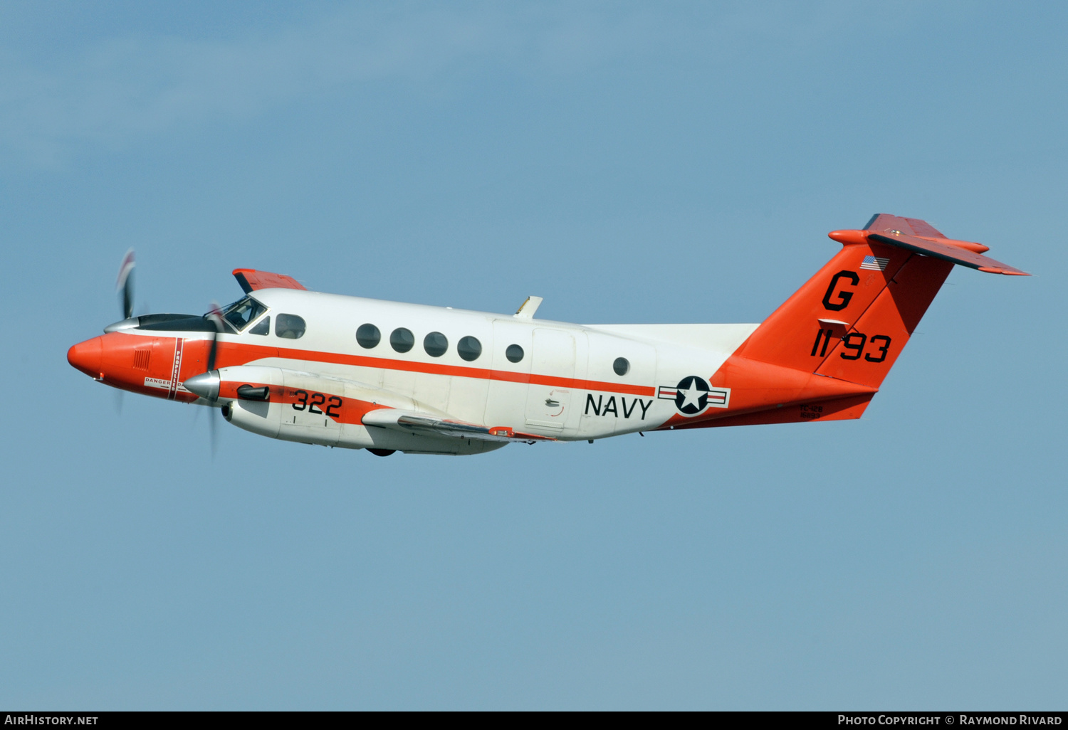 Aircraft Photo of 161193 / 1193 | Beech UC-12B Super King Air (A200C) | USA - Navy | AirHistory.net #609926