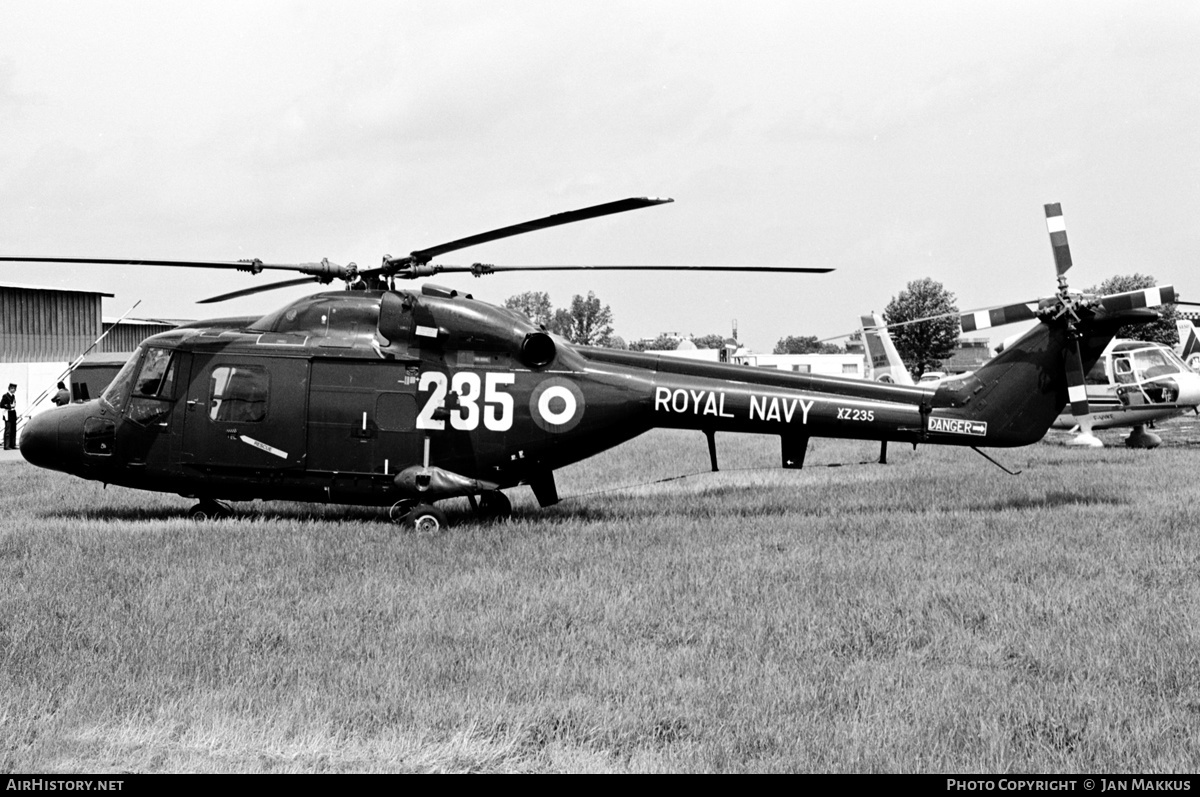 Aircraft Photo of XZ235 | Westland WG-13 Lynx HAS2 | UK - Navy | AirHistory.net #609929