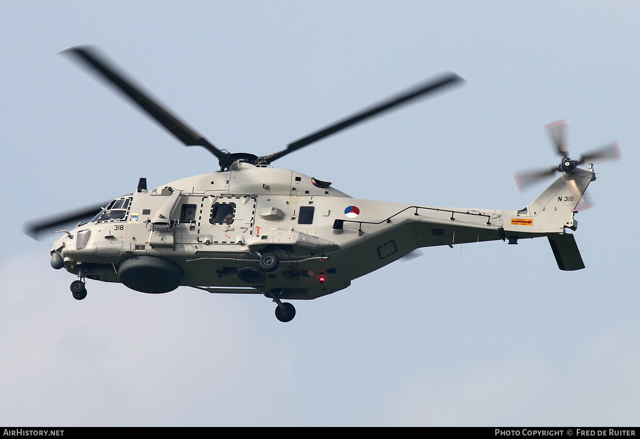 Aircraft Photo of N-318 | NHI NH90 NFH | Netherlands - Air Force | AirHistory.net #609937