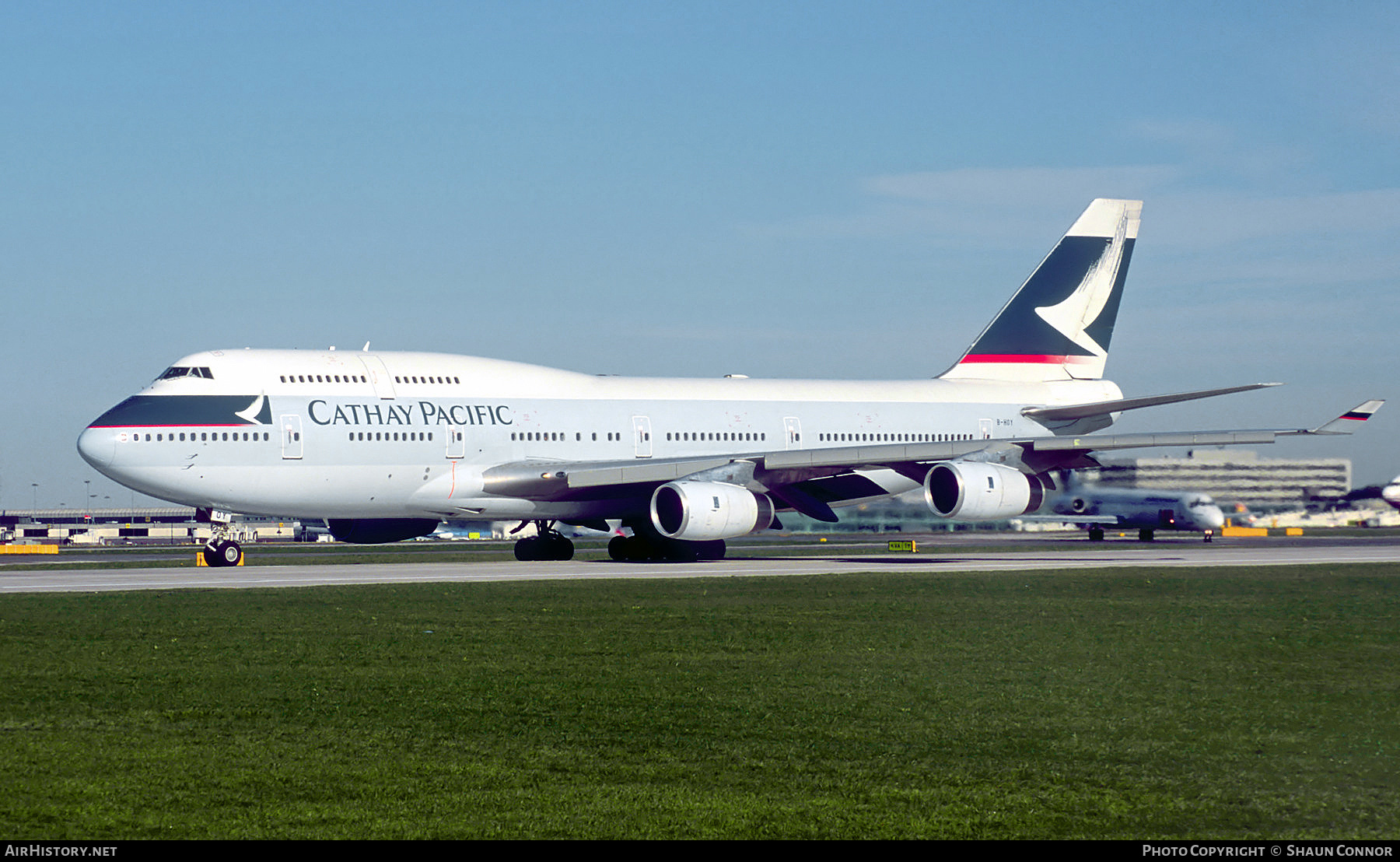 Aircraft Photo of B-HOY | Boeing 747-467 | Cathay Pacific Airways | AirHistory.net #609956