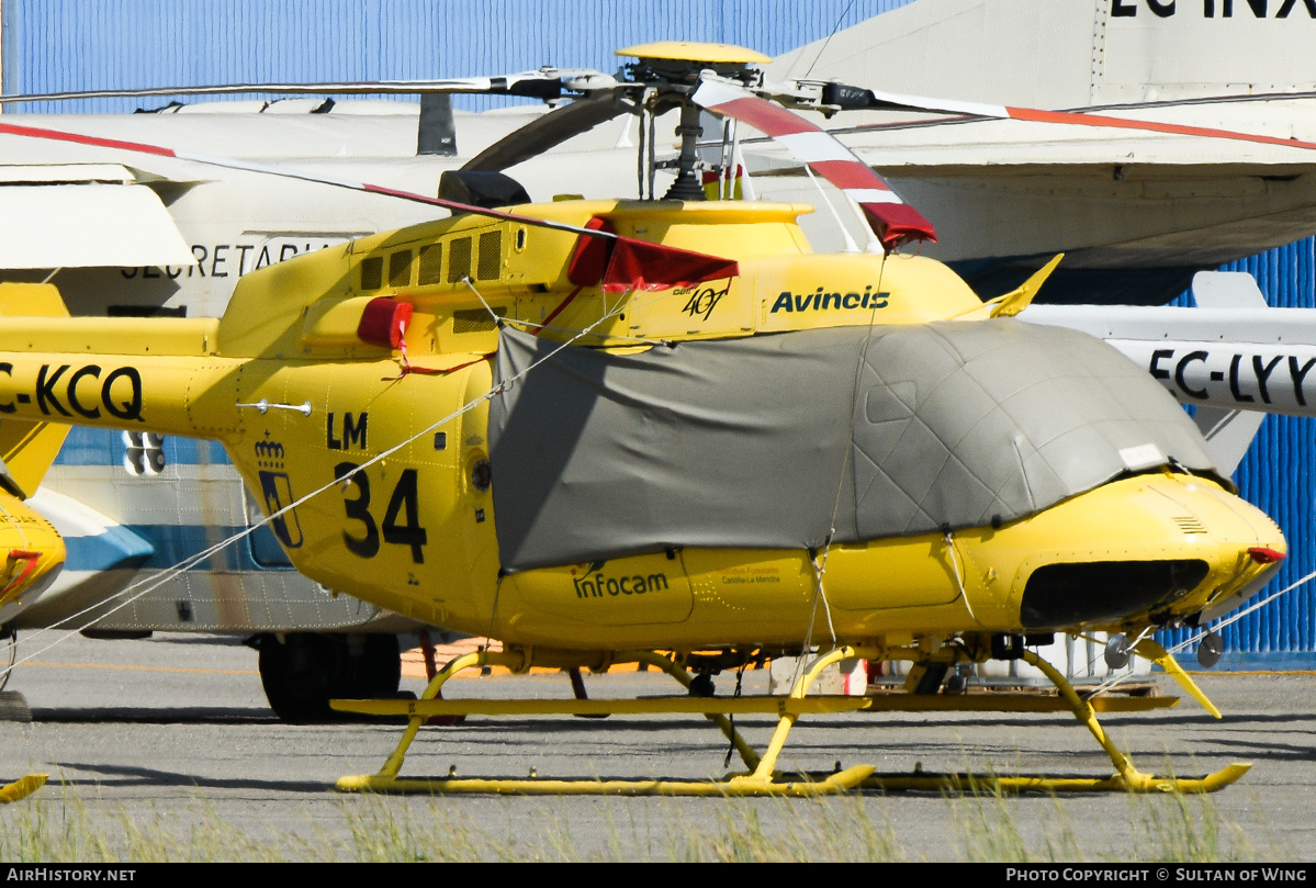 Aircraft Photo of EC-KCQ | Bell 407 | Avincis | AirHistory.net #609960