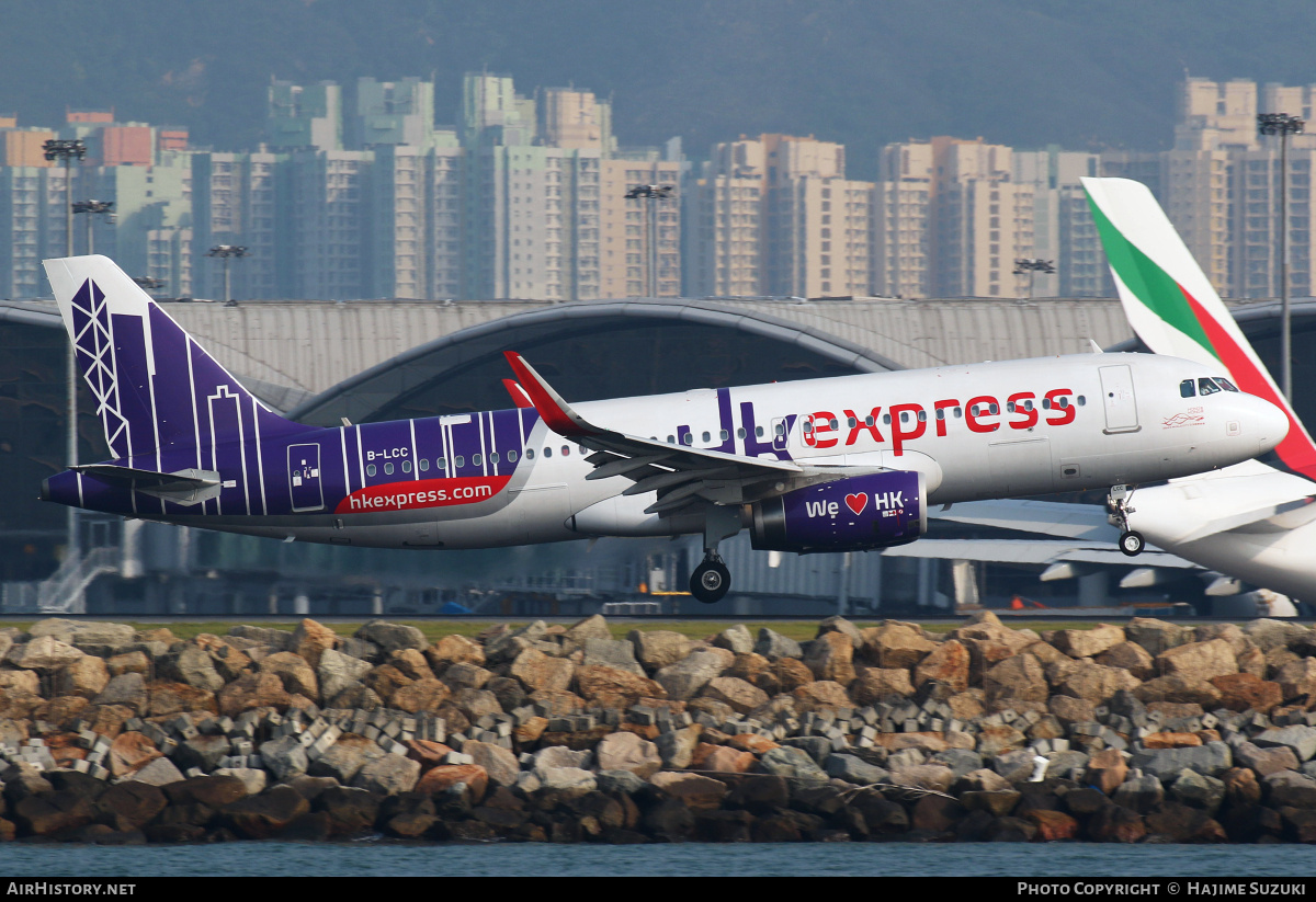 Aircraft Photo of B-LCC | Airbus A320-232 | HK Express - Hong Kong Express | AirHistory.net #609964