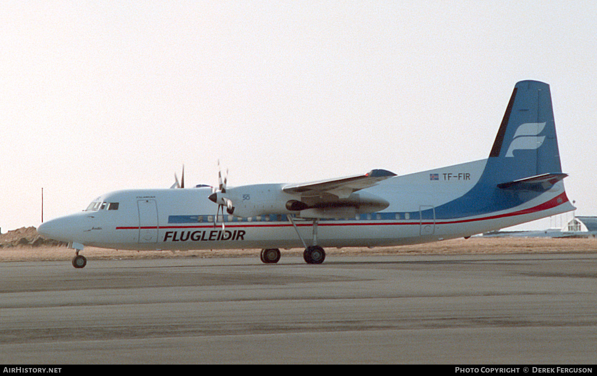 Aircraft Photo of TF-FIR | Fokker 50 | Flugleiðir - Icelandair | AirHistory.net #610000