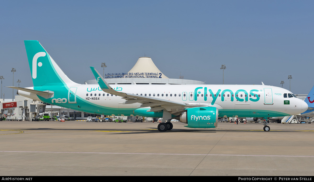 Aircraft Photo of HZ-NS64 | Airbus A320-251N | Flynas | AirHistory.net #610006