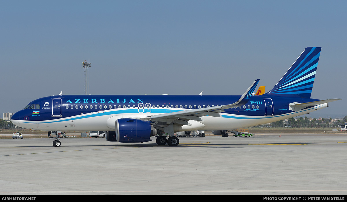 Aircraft Photo of VP-BTS | Airbus A320-271N | Azerbaijan Airlines - AZAL - AHY | AirHistory.net #610010