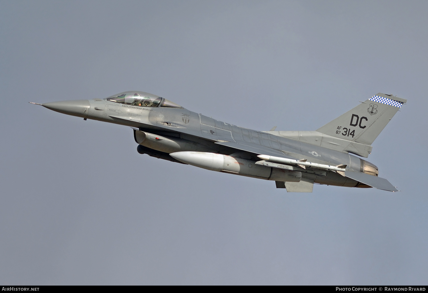 Aircraft Photo of 87-0314 / AF87-314 | General Dynamics F-16C Fighting Falcon | USA - Air Force | AirHistory.net #610023