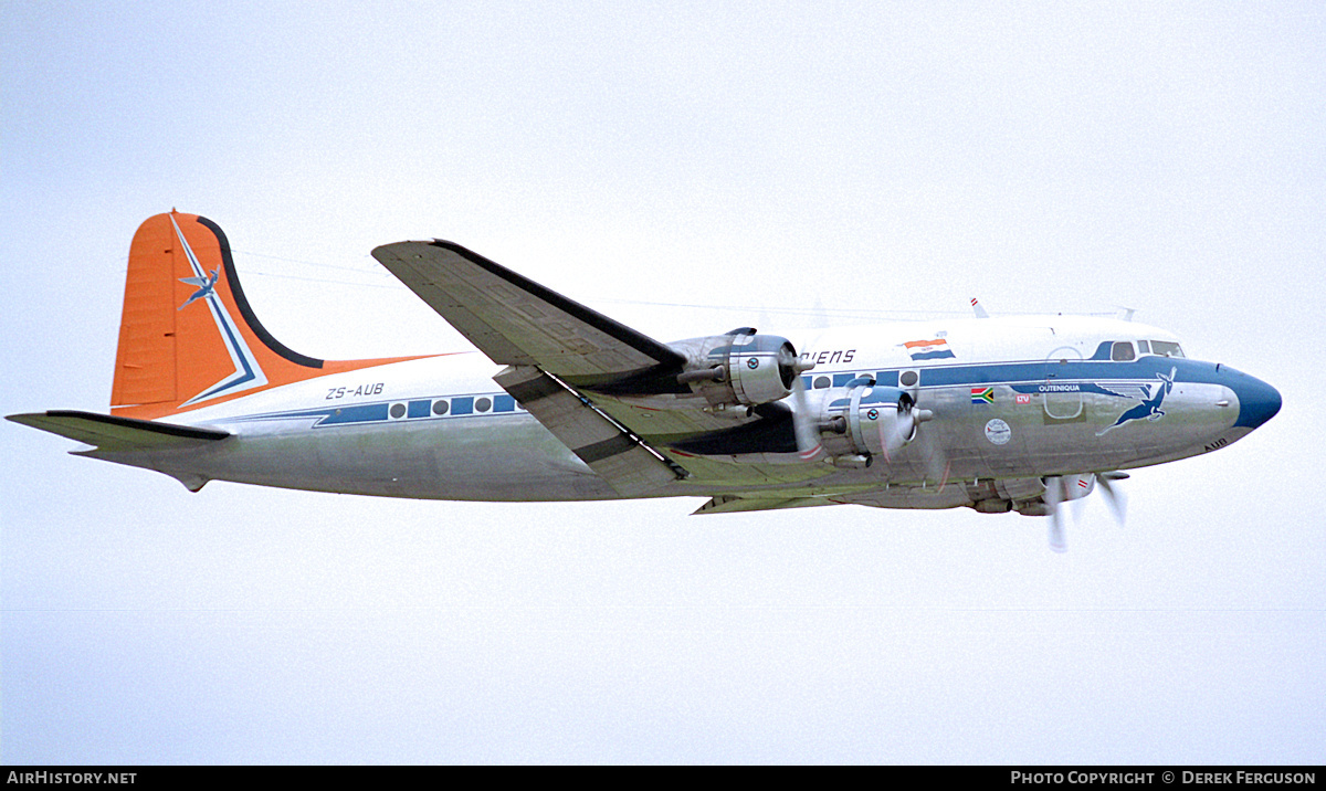 Aircraft Photo of ZS-AUB | Douglas DC-4-1009 | South African Airways - Suid-Afrikaanse Lugdiens | AirHistory.net #610030