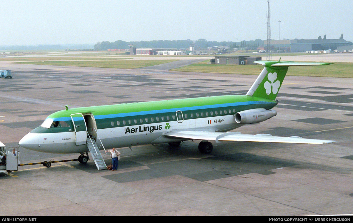 Aircraft Photo of EI-ANF | BAC 111-208AL One-Eleven | Aer Lingus | AirHistory.net #610036
