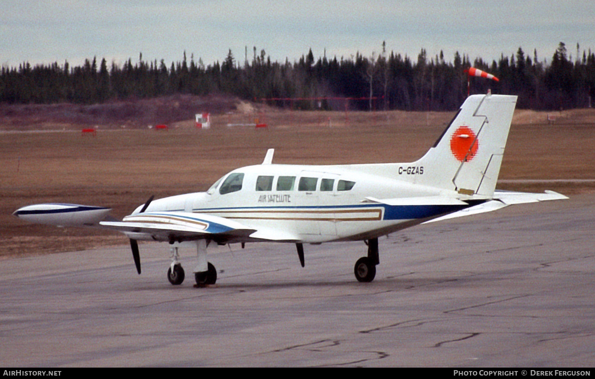 Aircraft Photo of C-GZAS | Cessna 402B | Air Satellite | AirHistory.net #610039
