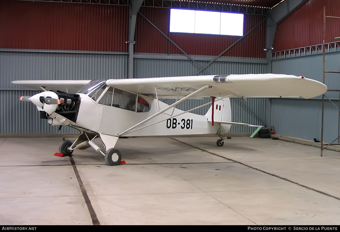 Aircraft Photo of OB-381 | Piper PA-18A-150 Super Cub | AirHistory.net #610055