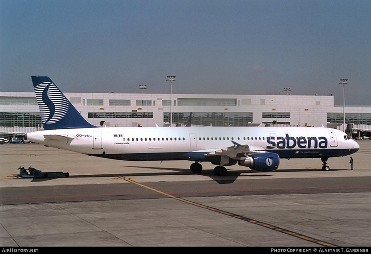 Aircraft Photo of OO-SUC | Airbus A321-211 | Sabena | AirHistory.net #610057