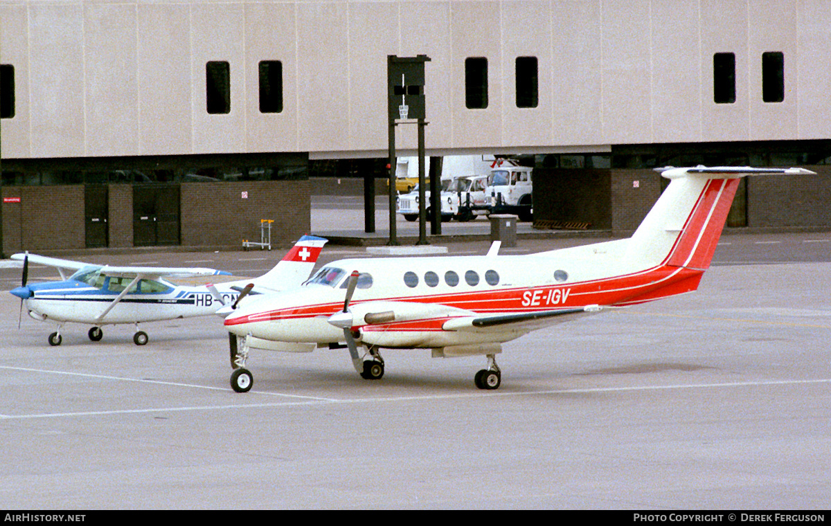 Aircraft Photo of SE-IGV | Beech 200C Super King Air | AirHistory.net #610059
