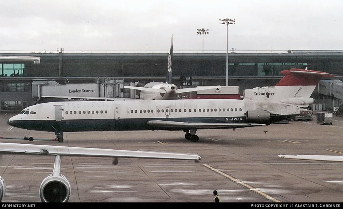 Aircraft Photo of G-AWZU | Hawker Siddeley HS-121 Trident 3B | British Airways | AirHistory.net #610064