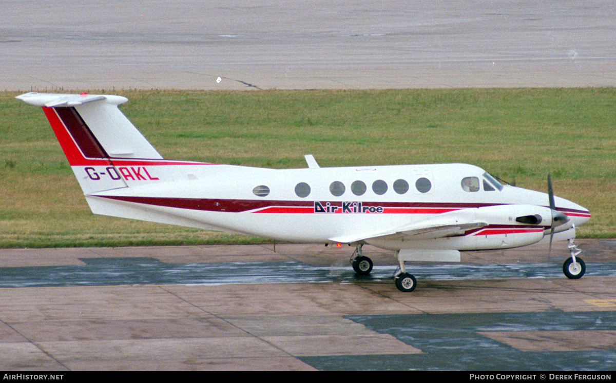Aircraft Photo of G-OAKL | Beech 200 Super King Air | Air Kilroe | AirHistory.net #610071