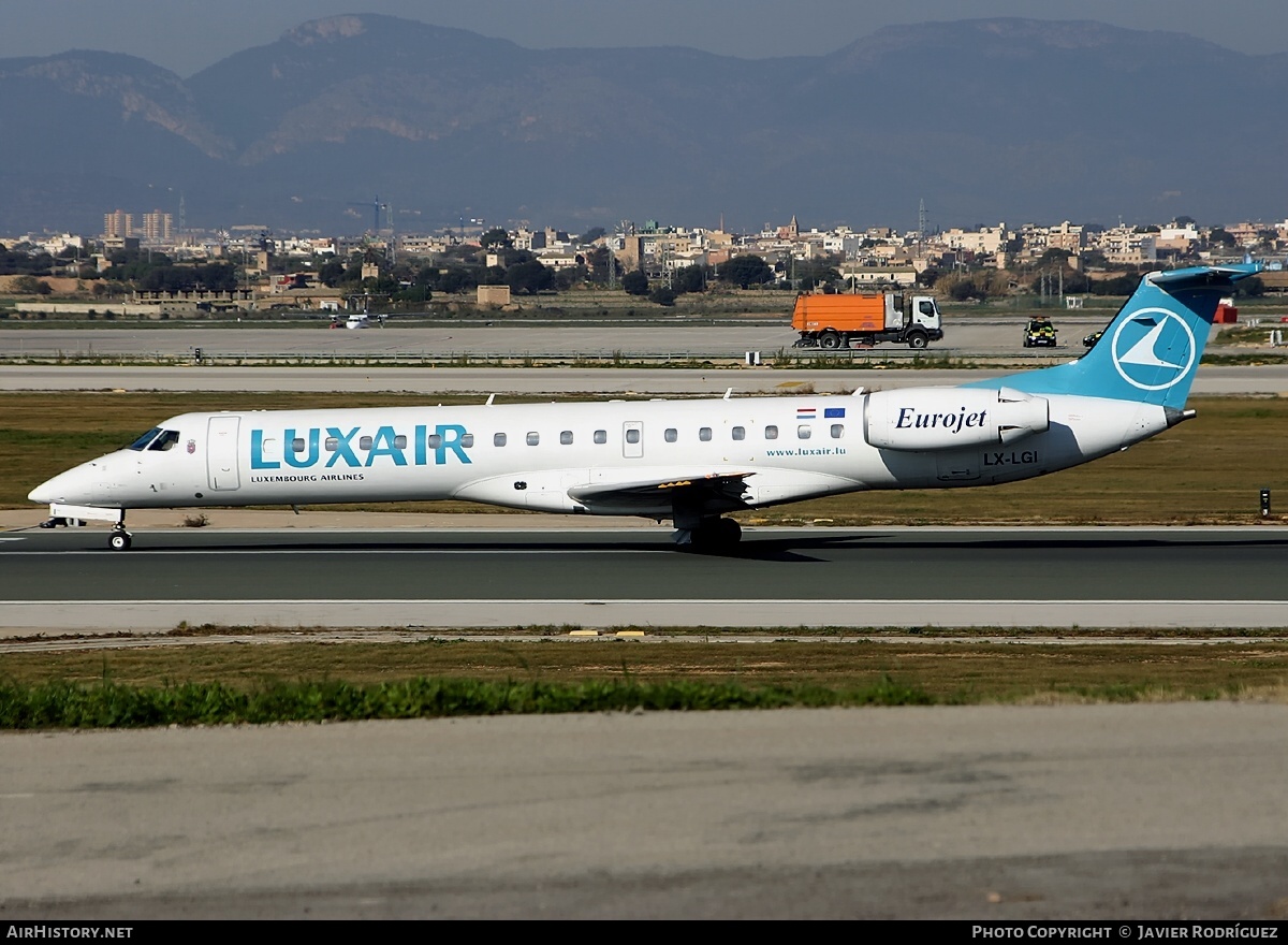 Aircraft Photo of LX-LGI | Embraer ERJ-145LU (EMB-145LU) | Luxair | AirHistory.net #610078
