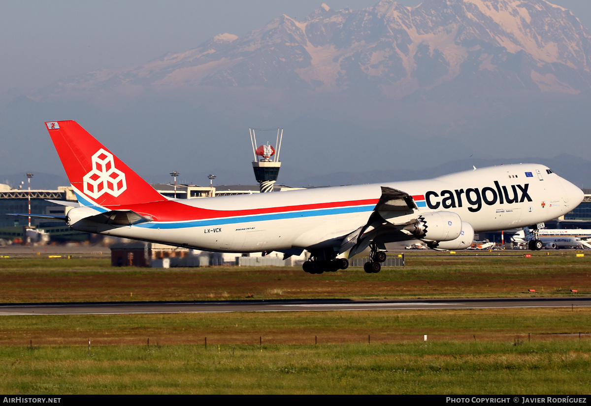 Aircraft Photo of LX-VCK | Boeing 747-8R7F/SCD | Cargolux | AirHistory.net #610079