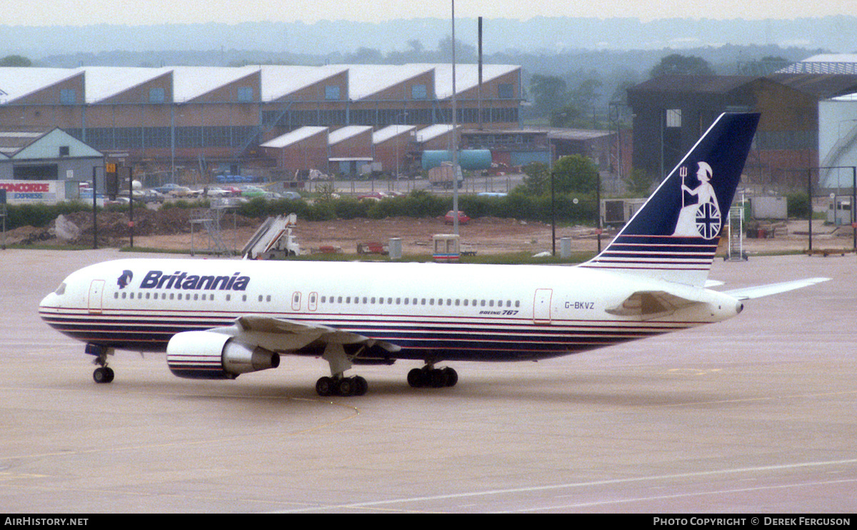 Aircraft Photo of G-BKVZ | Boeing 767-204 | Britannia Airways | AirHistory.net #610093