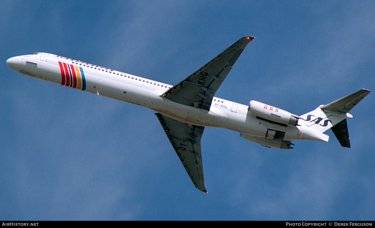 Aircraft Photo of OY-KHG | McDonnell Douglas MD-82 (DC-9-82) | Scandinavian Airlines - SAS | AirHistory.net #610094