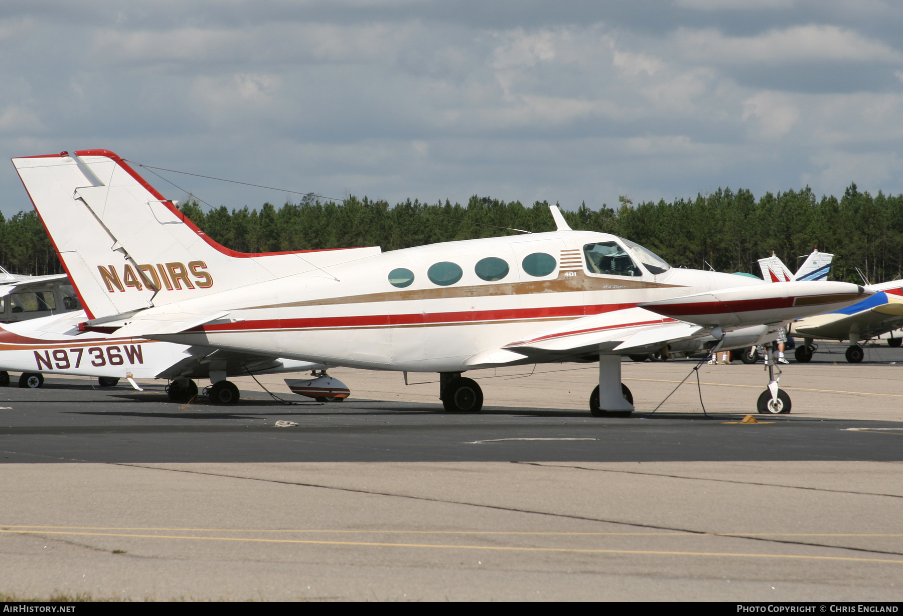 Aircraft Photo of N401RS | Cessna 401 | AirHistory.net #610101