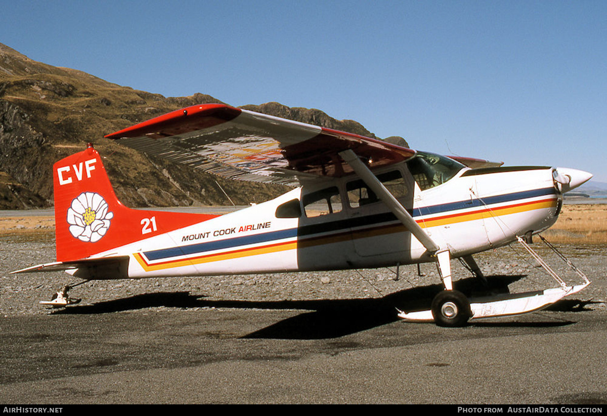 Aircraft Photo of ZK-CVF / CVF | Cessna 185A Skywagon | Mount Cook Airline | AirHistory.net #610110