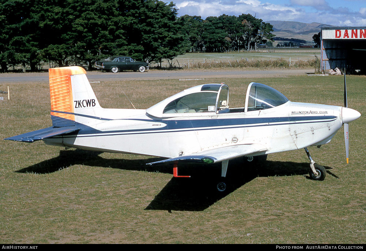 Aircraft Photo of ZK-CWB | AESL Airtourer 115 | Wellington Aero Club | AirHistory.net #610113