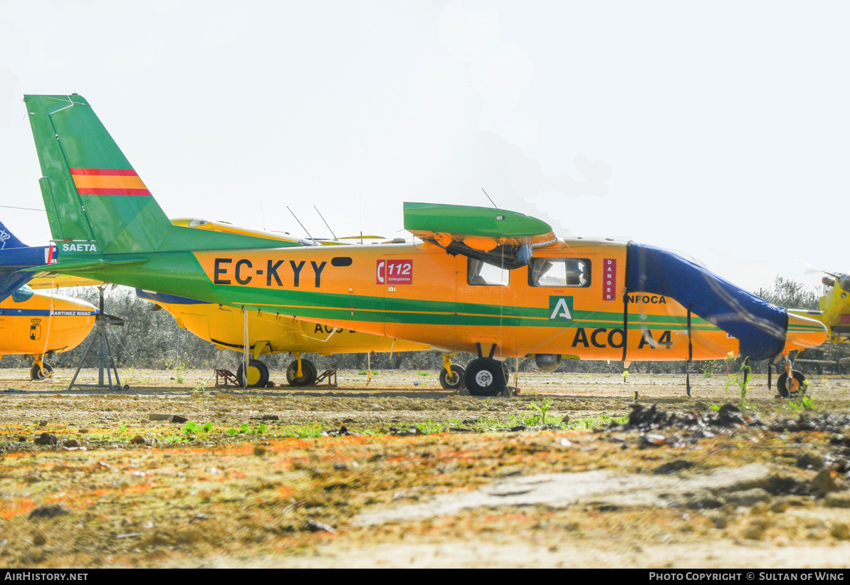 Aircraft Photo of EC-KYY | Vulcanair P-68 Observer 2 | INFOCA - Incendios Forestales de Andalucía | AirHistory.net #610117