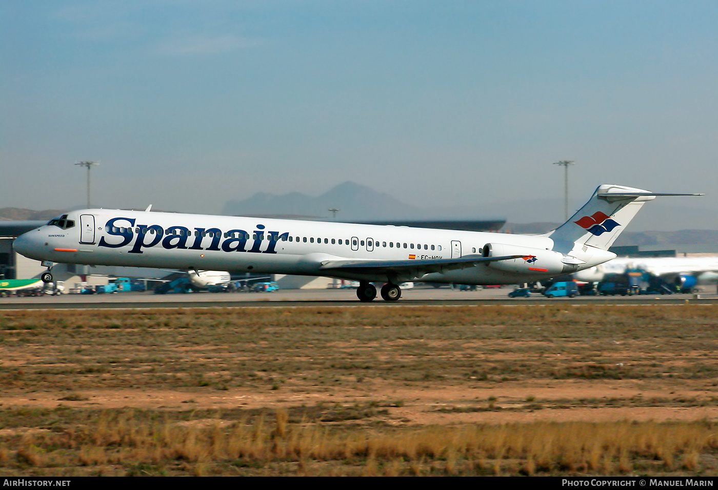 Aircraft Photo of EC-HOV | McDonnell Douglas MD-82 (DC-9-82) | Spanair | AirHistory.net #610118