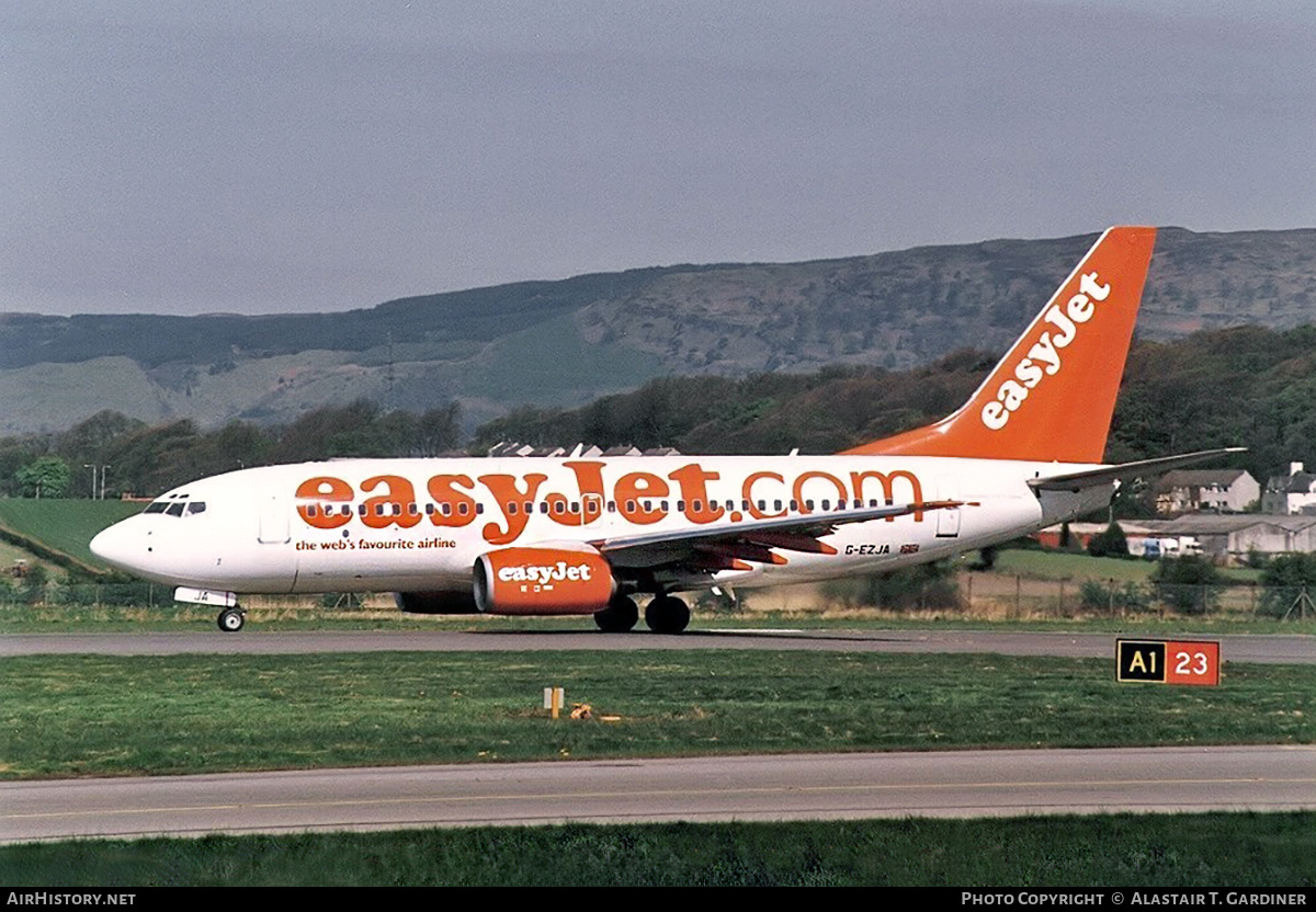 Aircraft Photo of G-EZJA | Boeing 737-73V | EasyJet | AirHistory.net #610121