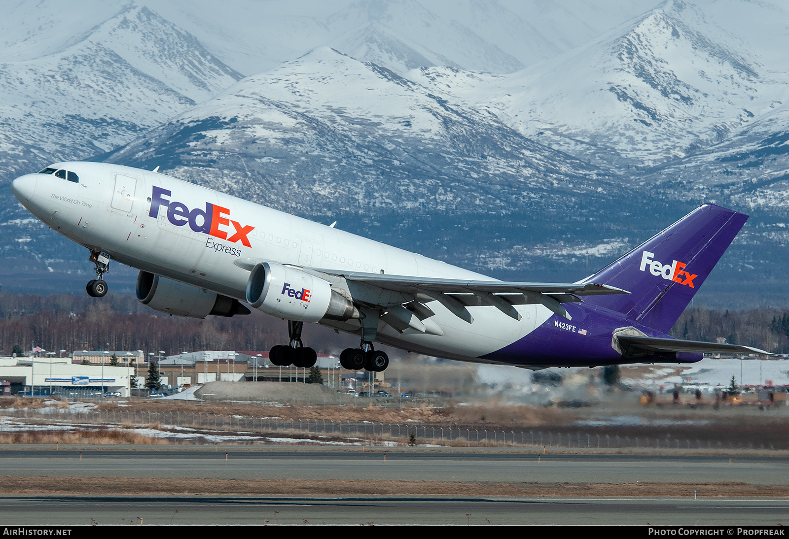Aircraft Photo of N423FE | Airbus A310-203/F | FedEx Express | AirHistory.net #610123