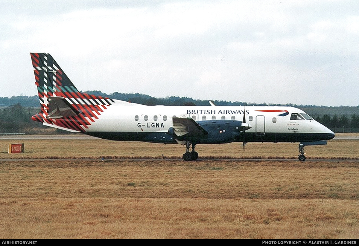 Aircraft Photo of G-LGNA | Saab 340B | British Airways | AirHistory.net #610129