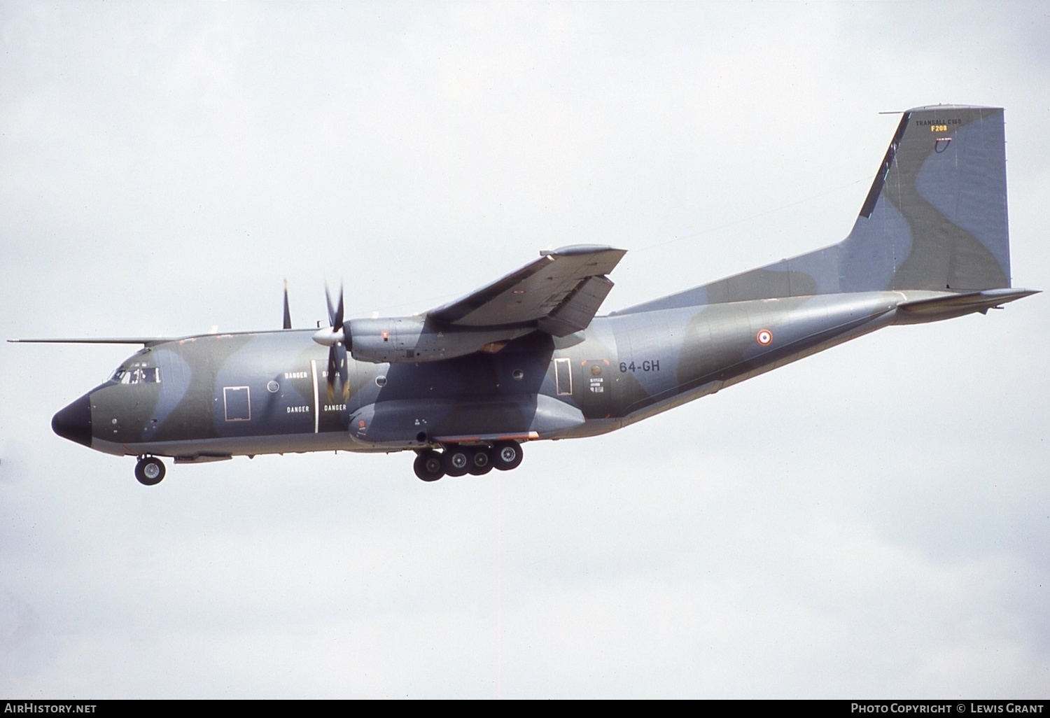 Aircraft Photo of F208 | Transall C-160NG | France - Air Force | AirHistory.net #610134