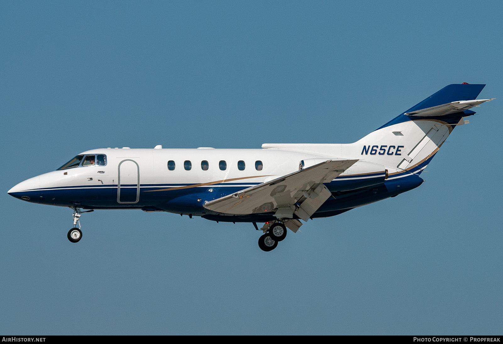 Aircraft Photo of N65CE | British Aerospace BAe-125-800A | AirHistory.net #610147