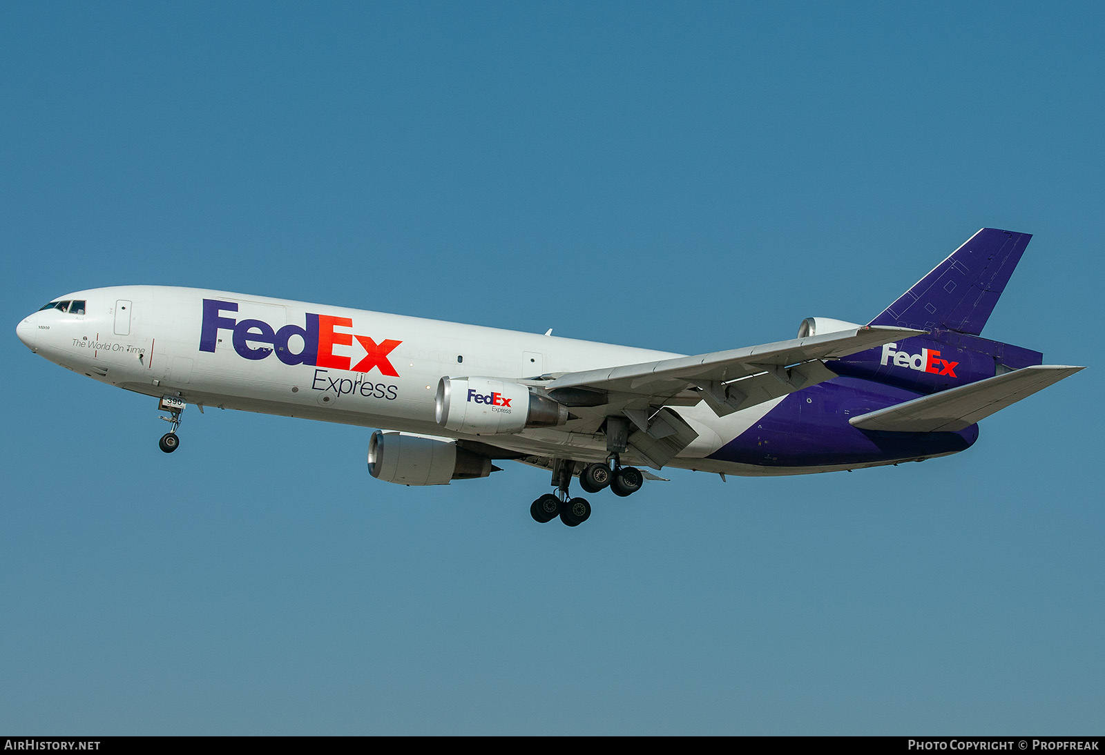 Aircraft Photo of N390FE | Boeing MD-10-10F | FedEx Express | AirHistory.net #610151