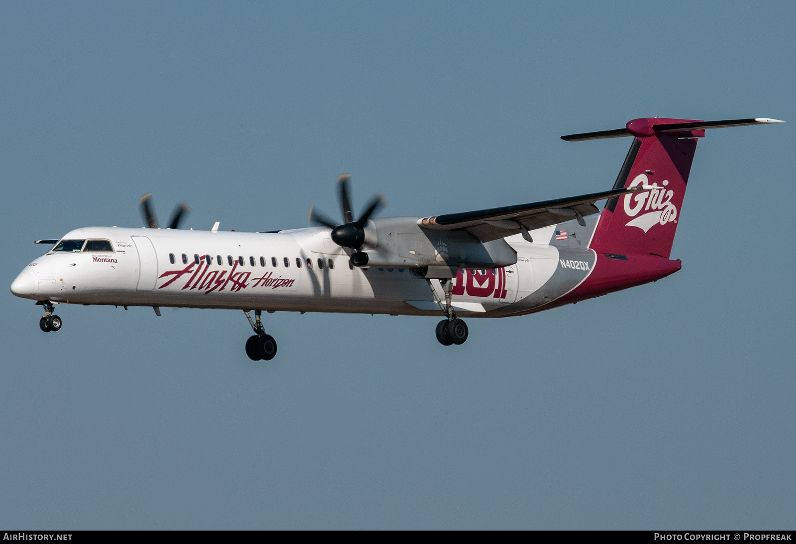 Aircraft Photo of N402QX | Bombardier DHC-8-401 Dash 8 | Alaska Airlines | AirHistory.net #610152